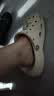 卡骆驰（CROCS）贝雅云彩女士洞洞鞋休闲鞋|208186 冬日白-11S   36 /37(230mm) 实拍图