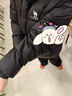 骆驼（CAMEL）户外羽绒服男女同款情侣加厚保暖面包服 A35WR28002 幻影黑 2XL 实拍图