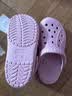 卡骆驰（CROCS）贝雅卡骆班洞洞鞋|205089 芭蕾粉-6TG   37 /38(230mm)   实拍图
