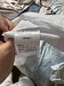 名创优品（MINISO）短袖t恤男士夏季新款重磅纯棉上衣服休闲宽松半袖体恤 白 3XL 实拍图