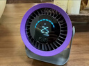 奥克斯【重磅新品】桌面风扇制冷小型便携电风扇静音数显桌面空调循环扇办公室学生宿舍超长续航usb充电 实拍图