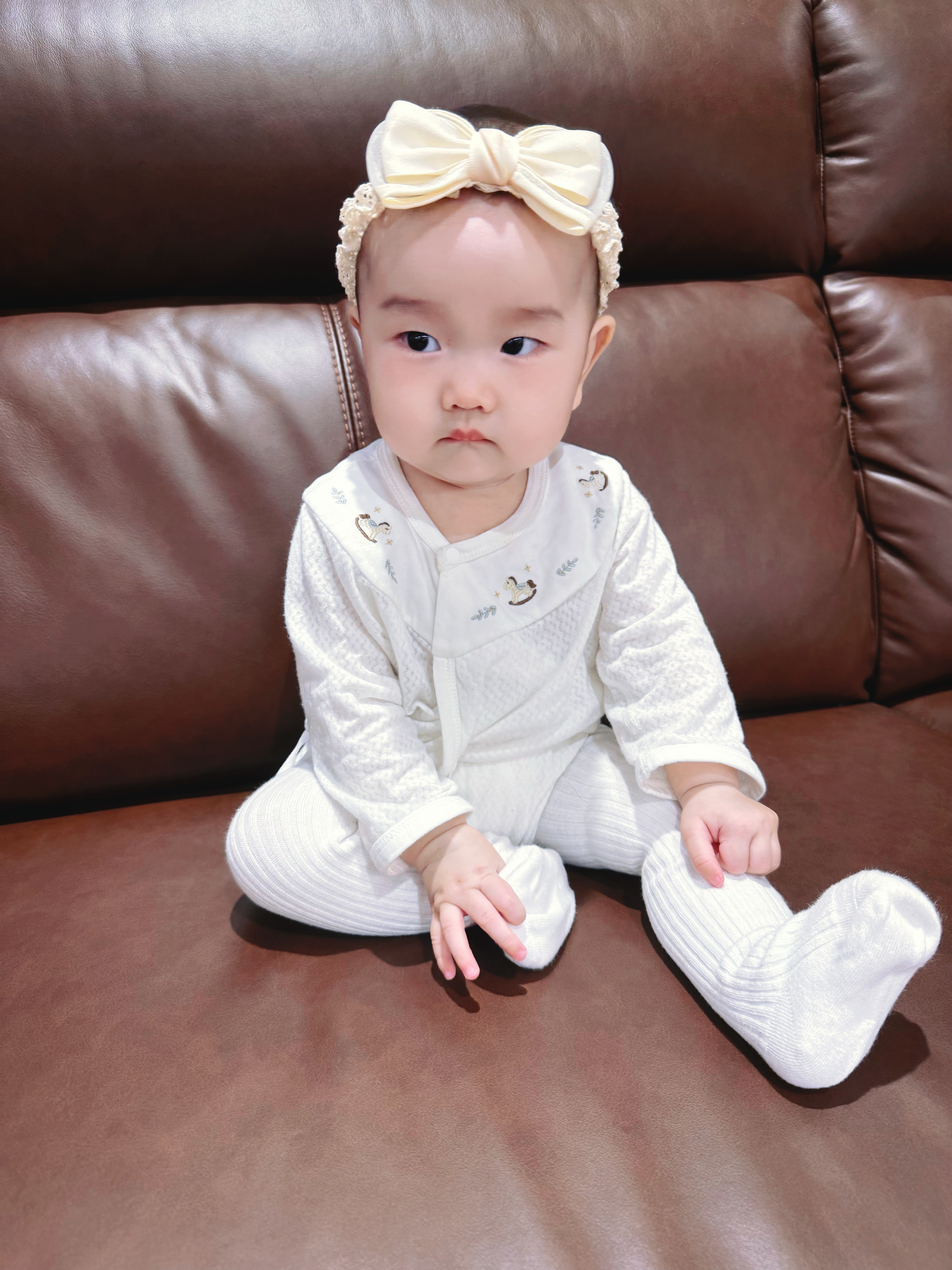 成长寄婴儿打底裤春秋女宝宝小月龄连裤袜连体外穿大屁屁弹力连脚打底袜 实拍图