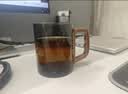 泥也杯子玻璃杯茶杯马克杯玻璃水杯家用玻璃茶杯高硼硅玻璃杯绿茶杯男 实拍图