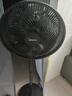 美的（Midea）【超级单品】七叶轻音立式电风扇家用柔风落地扇台式桌面小型风扇大风量节能摇头宿舍电扇 SAF30AB 实拍图