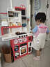 Eve Stone SPECIAL GIRL LIKE YOU玩具女孩厨房玩具3-6岁套装仿真厨具做饭煮饭儿童过家家2女童1到3 超大号100cm+烤面包机+101件套红 小厨房4岁男女孩6-12宝宝 实拍图