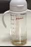 贝亲（Pigeon）自然成长翻盖直饮吸管 大童奶瓶330ml 经典款 18月+  AA278 实拍图