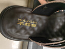 木林森（MULINSEN）头层牛皮凉鞋男士真皮2026夏新款开车户外凉拖两穿大码防滑沙滩鞋 深棕色 运动鞋码，脚胖选大一码 41 (250mm) 实拍图