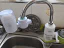 京东京造 水龙头净水器 过滤器 家用厨房自来水前置过滤器 可视化可清洗滤芯 1机4芯套装 实拍图