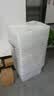 Cetomo 透明收纳箱特大号整理箱带轮外体积60L 53*38.5*31cm 1个装 实拍图