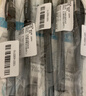 斑马牌（ZEBRA）【热门商品】中性笔 0.5mm子弹头签字笔 学生标记笔走珠水性笔 C-JJ100 JELL-BE 黑色 单支装 实拍图