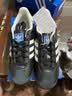 adidas T头鞋 K 74复古风薄底运动鞋平底鞋男女阿迪达斯三叶草   黑色/亮白/树脂黄(推荐脚型偏胖选大半码)   37 实拍图