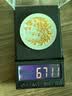 金小貅转运珠黄金串珠配件999足金金珠硬金古法配珠光面隔珠圆形散珠 0.4g,4mm光珠-2颗-【重版】 实拍图