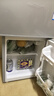 新飞冰箱小型租房用 一级能效冷 藏冷冻两用1-2人家用小冰箱 出租房双门电冰箱办公室两门 26年升级 58A一级能效【高性价比】银 实拍图