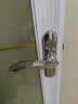 虎顿（HOTUN）不锈钢卫浴门锁铝合金单舌执手锁厕所卫生间洗手间门锁孔距110 实拍图