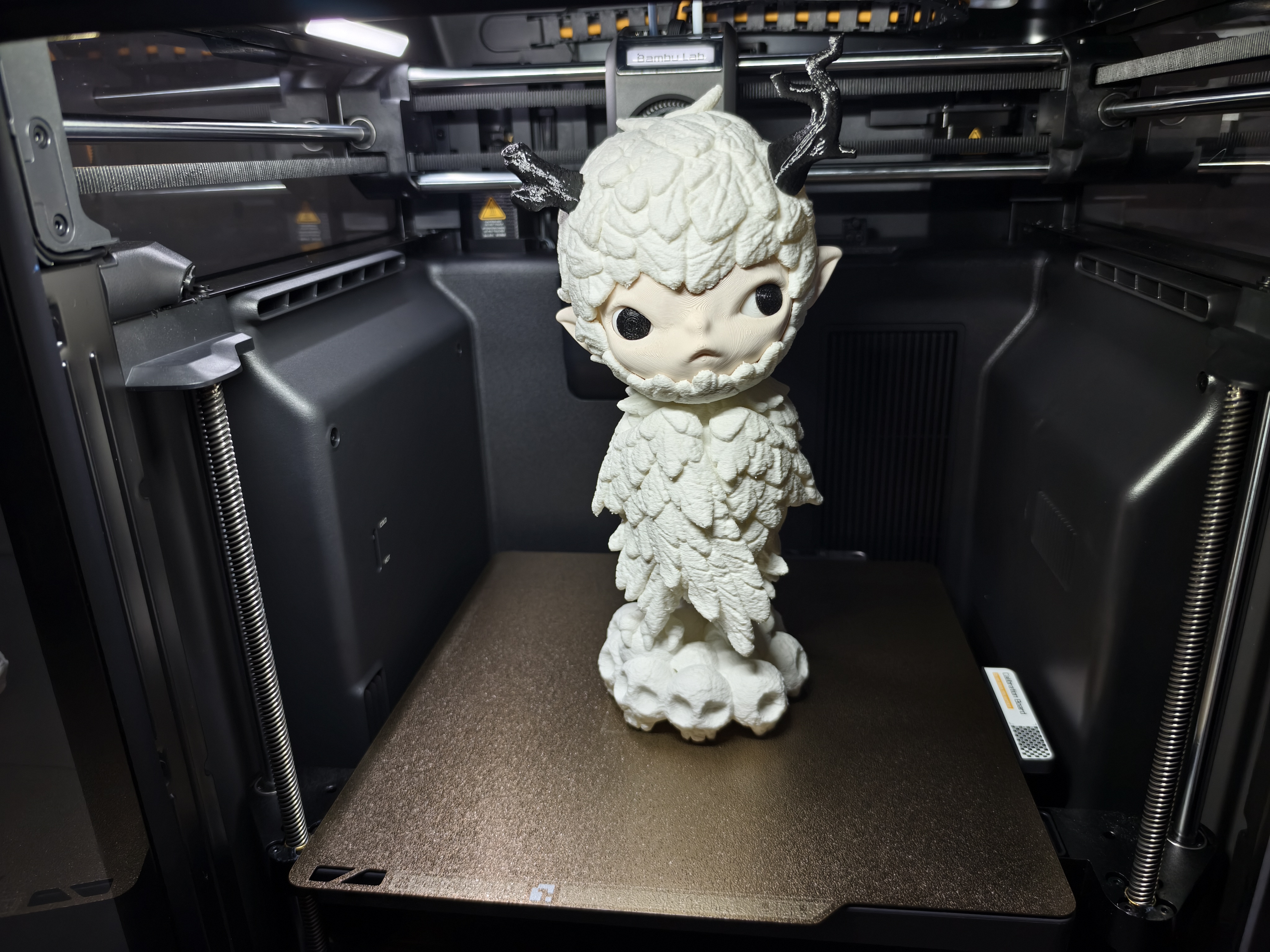 拓竹X2D 3D打印机器双头双喷嘴立体多色家用桌面FDM高速智能AI检测UL认证排放安全 X1C升级 X2D 单机【大陆版】 实拍图