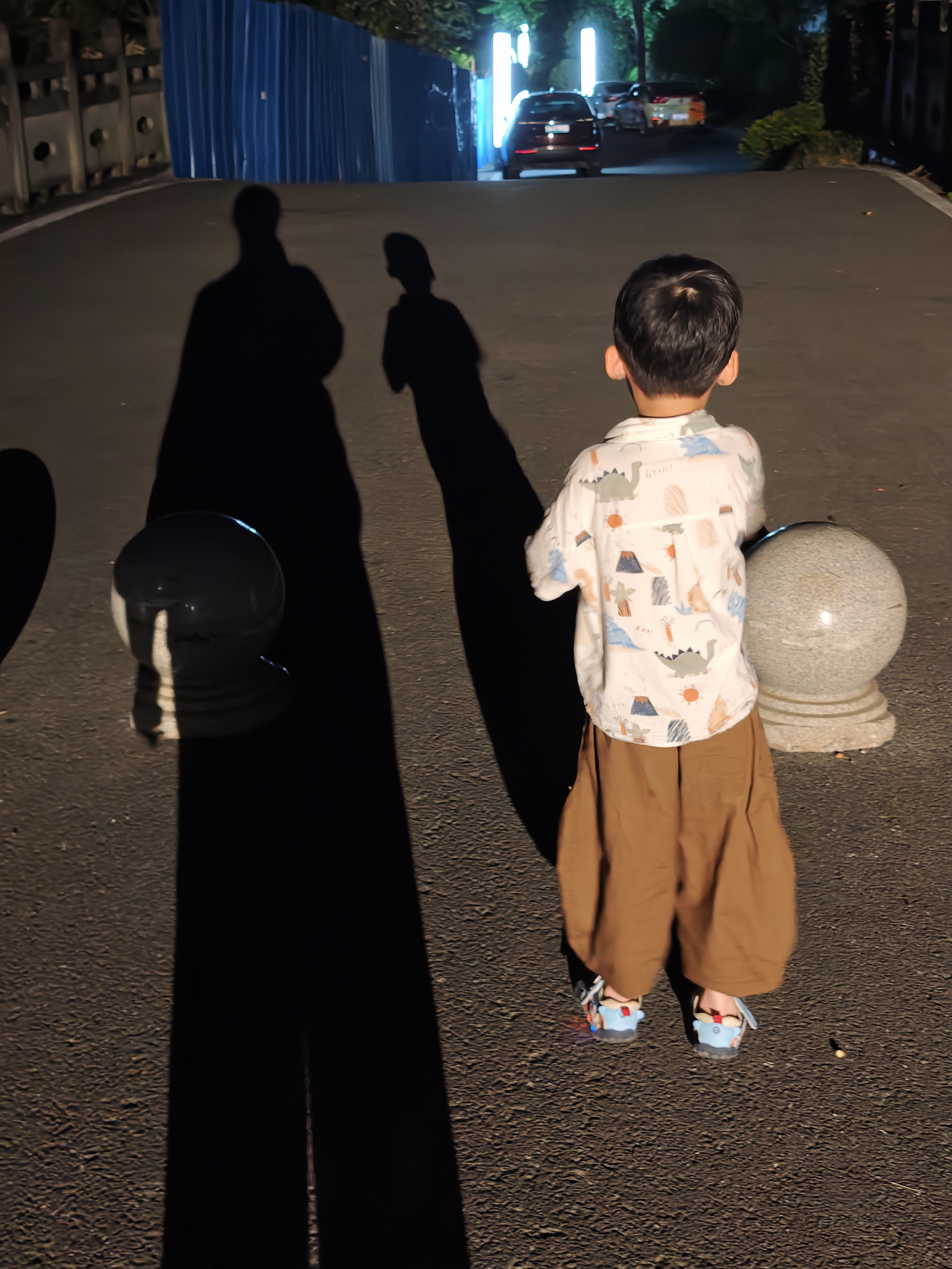 左西男童牛仔短裤儿童裤子2026新款夏装中裤五分裤 深牛仔色 120 实拍图