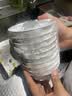 厚秀堂景德镇碗家用吃饭10个装 骨瓷碗陶瓷碗套装 防烫米饭碗面碗可微波 银杏 4.5英寸 10个 实拍图