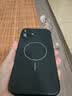 奶小鸭（NEYAA）适用苹果16plus手机壳iphone16plus保护套镜头全包超薄Magsafe磁吸液态硅胶防摔简约男女款 石墨黑 实拍图