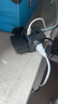 公牛（BULL）20W PD苹果快充魔方插座/插线板/插排/桌面充电站 Type-c+USB+3孔全长1.5米黑色 GNV-UU2203H总控 实拍图