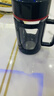 新款玻璃杯商务防爆把手大容量手柄办公室泡茶水杯防摔男女杯子 活动商务黑【两款随机发】 500ml 实拍图