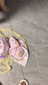 特步（XTEP）儿童泳衣女童连体裙摆游泳衣女大中小童宝宝温泉泳装女 粉色150 实拍图