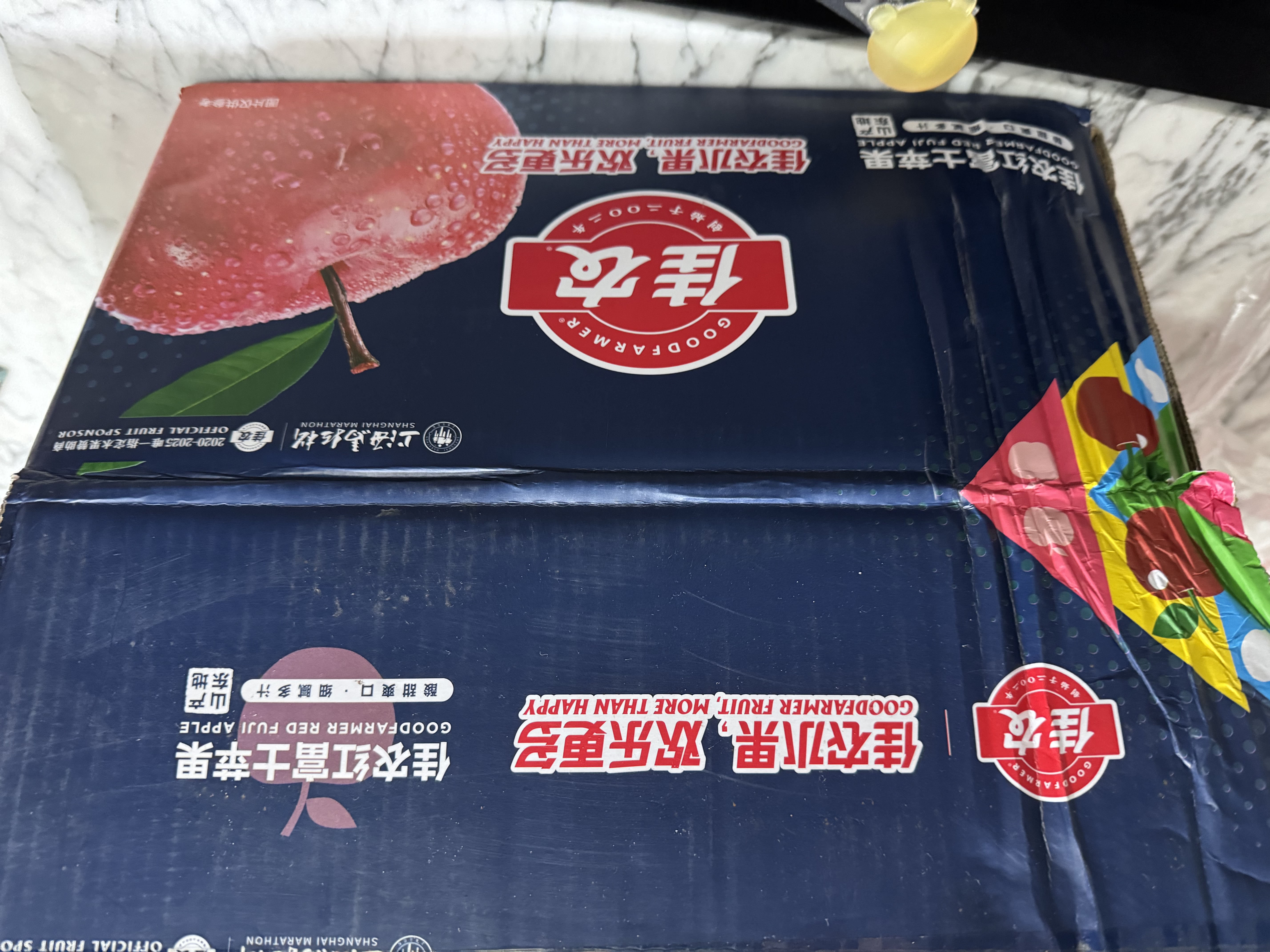 佳农烟台红富士苹果 净重10斤 单果重190g以上 生鲜水果礼盒 源头直发 实拍图