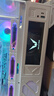 瓦尔基里（VALKYRIE）VK03 WHITE 白色 ATX 游戏电脑台式机箱 支持360水冷 6.2吋触摸屏 270°海景房 实拍图
