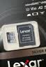 雷克沙（Lexar）128GB TF（MicroSD）存储卡 C10 U3 行车记录仪内存卡 监控高耐卡 7x24小时全天录制 兼容多车型 实拍图