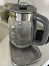 美的（Midea）纯钛养生壶烧水壶2L大容量全自动恒温水壶2000W速沸烧水+茶篮家用热水壶调奶器花茶壶YS20P705-Ti 实拍图