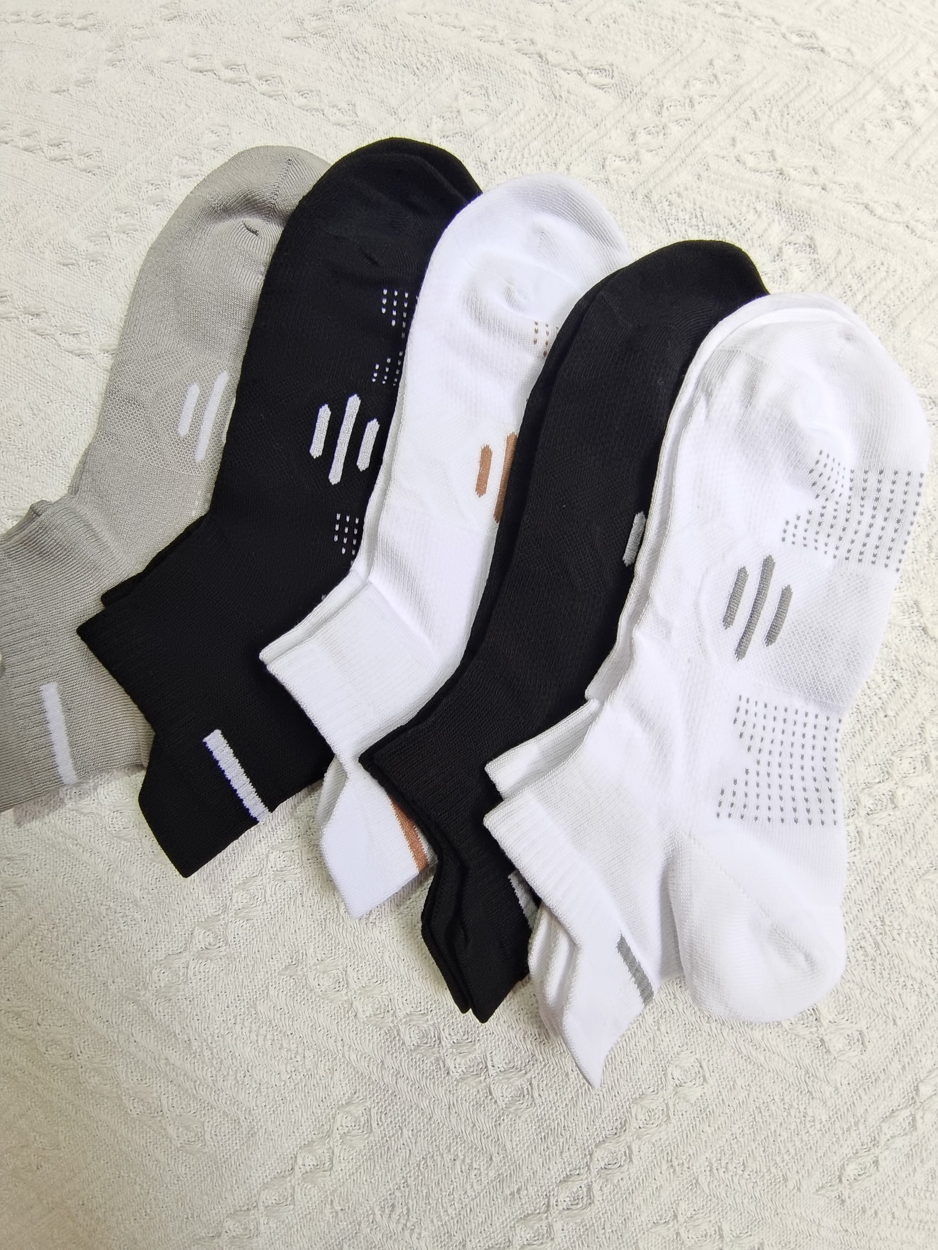 JEEP袜子男夏季【100%纯棉+10A抗菌】防臭袜运动吸汗耐磨全棉休闲男袜 实拍图