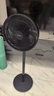 美的（Midea）【超级单品】七叶轻音立式电风扇家用柔风落地扇台式桌面小型风扇大风量节能摇头宿舍电扇 SAF30AB 实拍图