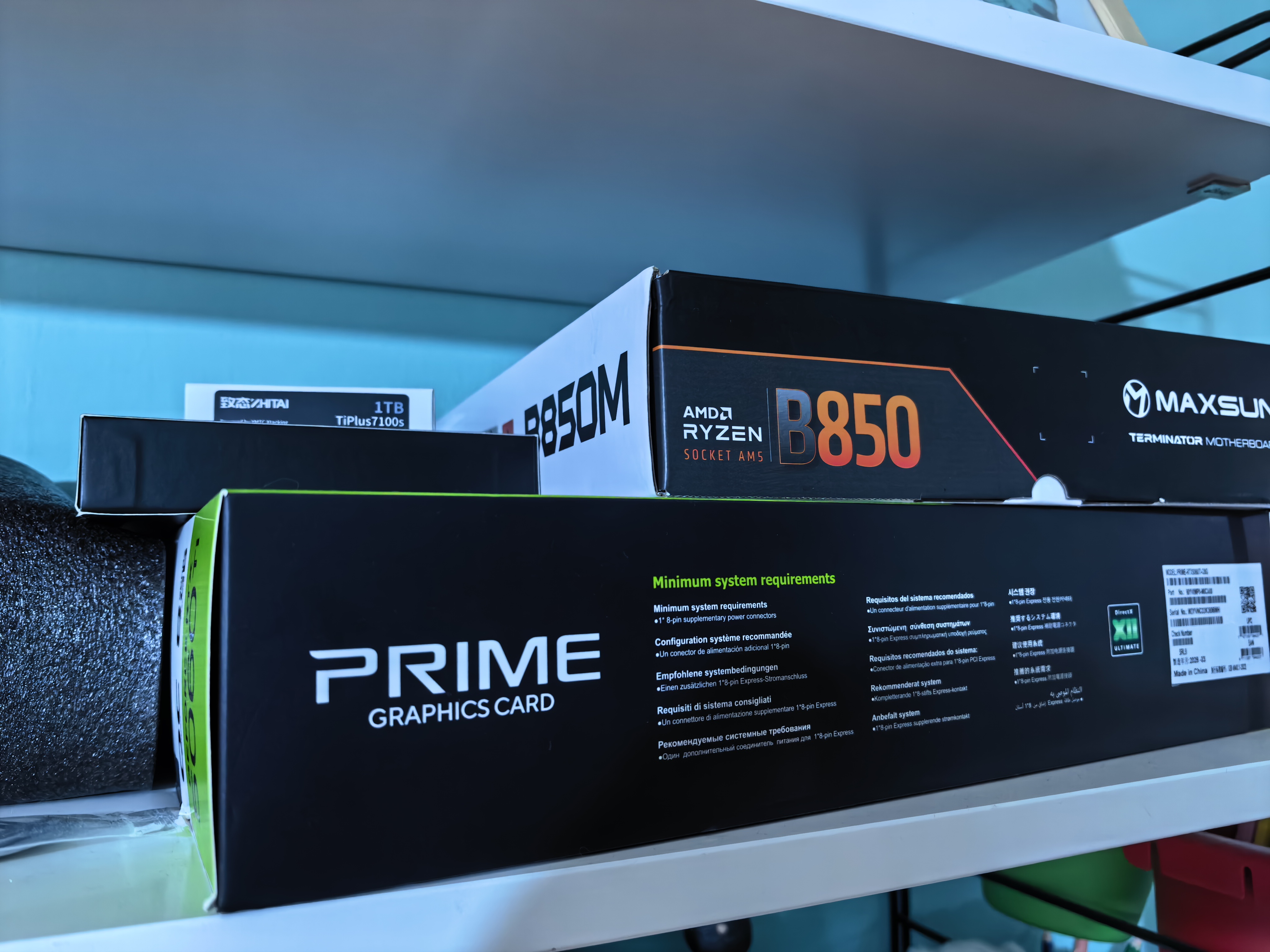 长城（Great Wall）额定750W X7 PLUS金牌全模电脑电源（LCM漏电监测/ATX3.1标准/原生PCIe5.1/全电压/风扇智慧启停） 实拍图
