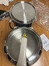 美的（Midea）电饼铛 小钢炮0涂层316L不锈钢电饼档 家庭用40mm超深双面加热 煎饼锅烤肉锅烙饼锅早餐机电煎锅s1 实拍图