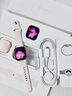 Apple/苹果 Watch S11 智能手表GPS款42毫米玫瑰金色铝金属表壳淡桃粉色运动型表带S/M MEUN4CH/B 实拍图
