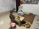 顽乐熊宝宝滑滑梯儿童室内家用小型婴儿秋千组合小孩大型玩具幼儿游乐场 特大神童绿色二合一单滑梯【加大加宽】 升级加宽37cm滑道 实拍图