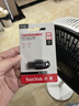 闪迪（SanDisk）128GB USB3.2 U盘 CZ550黑色 读速100MB/s 安全加密 数据恢复 学习办公电脑车载 高速大容量优盘 实拍图