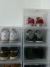 泛思AJ球鞋亚克力收纳盒透明篮球鞋鞋盒收藏展示鞋柜球鞋收纳盒 白色1只装（A型） 晒单实拍图