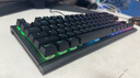 CHERRY樱桃MX1.1黑曜极光 机械键盘87键 游戏键盘 有线键盘 悬浮式无钢结构 RGB灯效 黑色红轴 实拍图