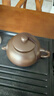 宜兴紫砂壶纯手工名家茶壶茶具套装大容量全手工朱泥大红袍西施壶 紫泥-480ml发财壶（大壶） 简易安全包装 实拍图