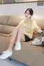 ZUOSAISI品牌运动休闲鞋女时尚百搭小白鞋女2026夏女鞋软底网面透气鞋子女 白灰色 35 实拍图