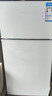 新飞（Frestec）小冰箱 冰箱小型双开门 迷你双门家用宿舍租房冷藏冷冻电冰箱节能省电 58L白【行业爆款+省电轻音】升级款 实拍图