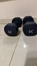 Keep哑铃男女健身家用彩色浸塑环保手铃亚铃肌肉训练暗夜蓝8kg*2 实拍图