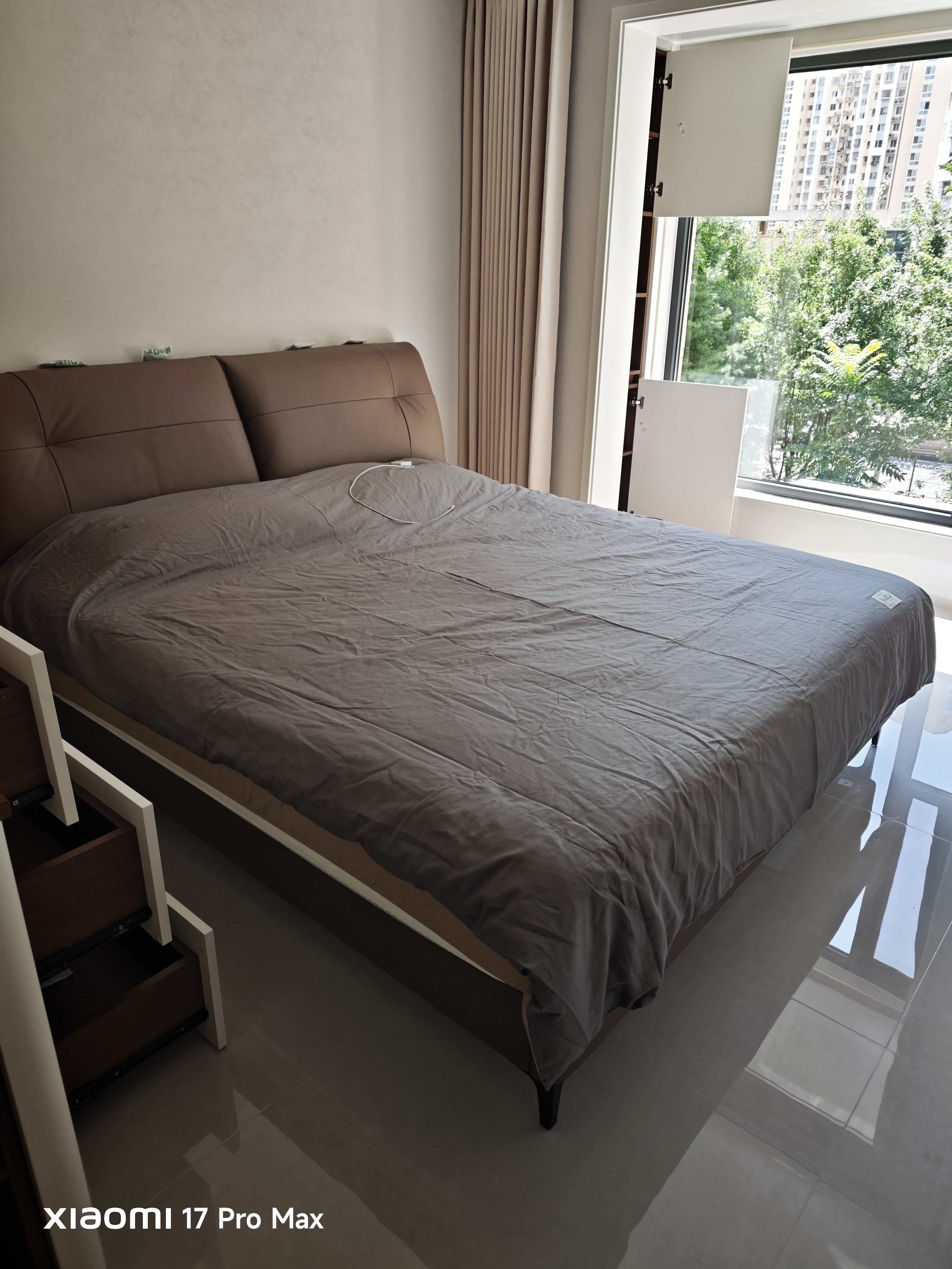 无印良品100%纯棉四件套全棉床上用品1.8床笠款套件被套200*230cm 实拍图