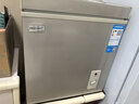 荣事达（Royalstar）小冰柜家用小型冷冻保鲜迷你冷藏商用卧式冷柜单用储母乳柜节能省电 128金色【可囤60斤肉 加厚发泡 微霜款】 实拍图