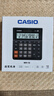 卡西欧（CASIO）MH-12-BK小型12位 双电源桌面办公 超宽计算器 黑色专业计算系列 实拍图