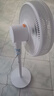 美的（Midea）【闪拆系列】一键闪电拆装直流变频家用语音电风扇一级能效静音落地扇大风力卧室立式电扇SDJ30BC 实拍图