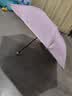 【全网爆款】手动UV折叠雨伞男女晴雨伞两用防晒遮阳黑胶伞 【新人福利】7骨 纯色随机无黑胶 实拍图