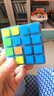 圣手夜光魔方3阶夜光蓝三阶魔方发光手感顺滑儿童学生玩具配教程紫光 夜光蓝2+3+4阶 实拍图