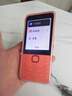 诺基亚（NOKIA）220 4G 移动联通电信全网通 2.8英寸双卡双待 直板按键手机 老人老年手机 学生手机 橘色 实拍图