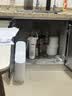 海尔（Haier）净水器家用厨下1200G流速母婴RO反渗透直饮净水机加热一体机餐边柜壁挂式管线机接自来水全屋套装 高端彩屏管线机+顶配前置+净水器 实拍图